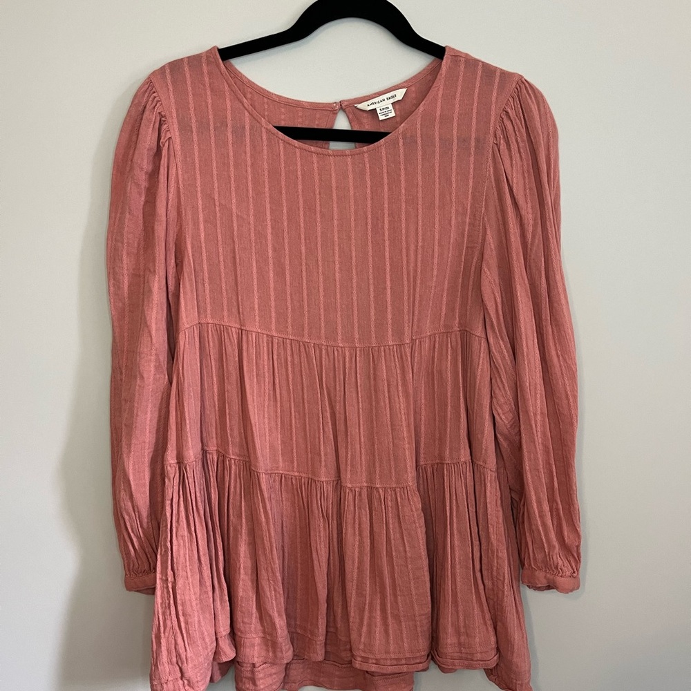 American Eagle Long Sleeve Dress Shirt